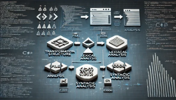 Processo de compilação em C#: transformação, análise lexical e análise sintática